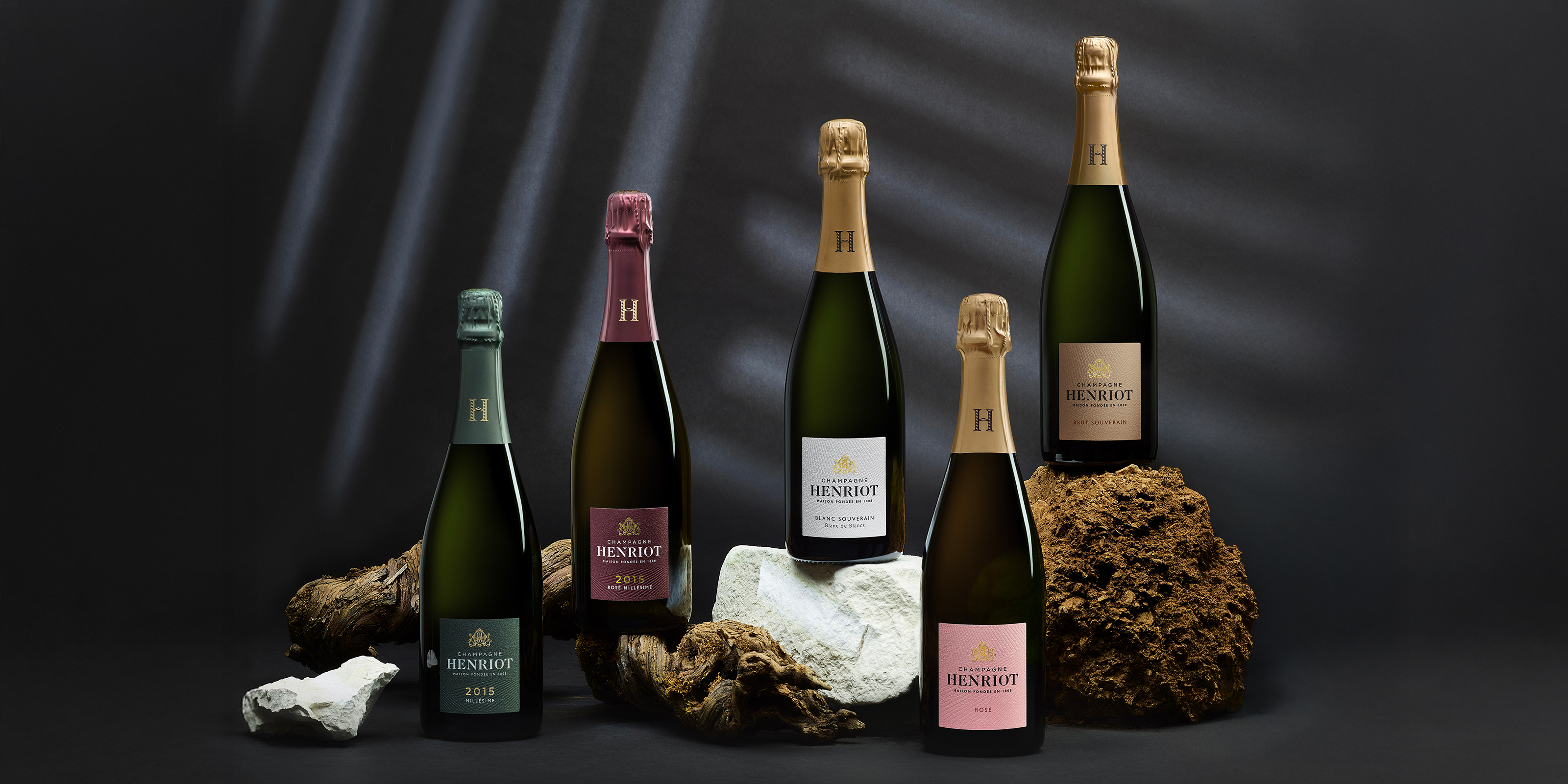 Champagne Henriot revamp partisan du sens global design agency
