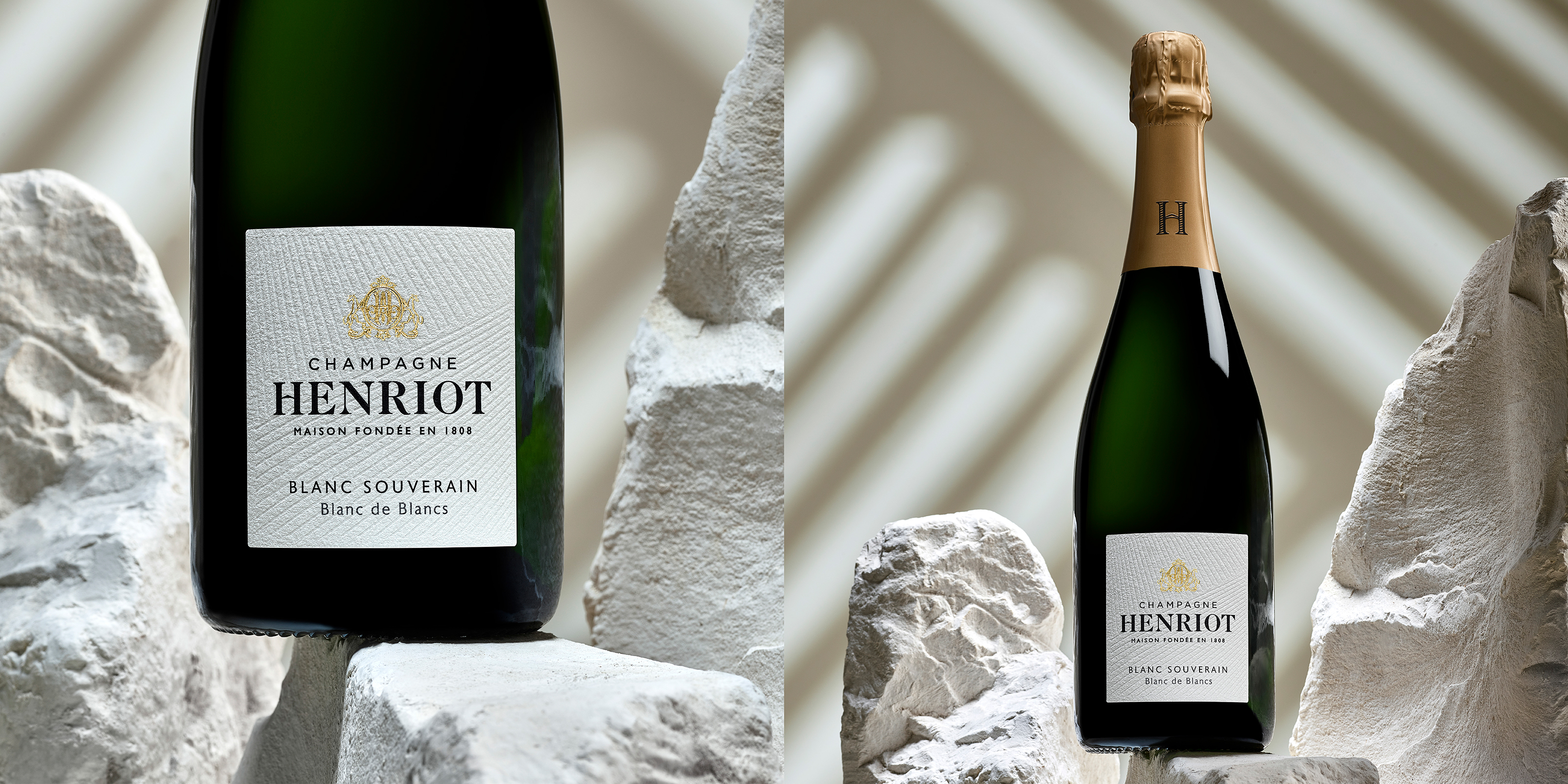 Champagne Henriot revamp partisan du sens global design agency