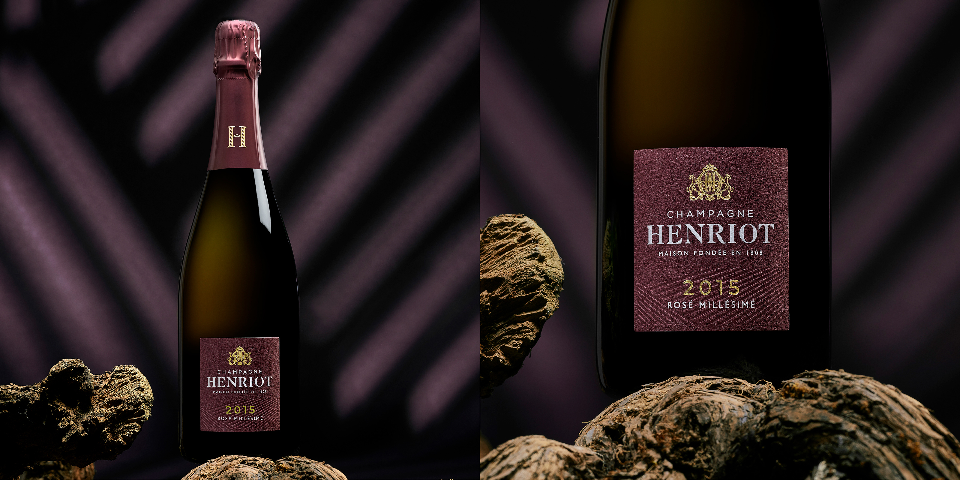 Champagne Henriot revamp partisan du sens global design agency