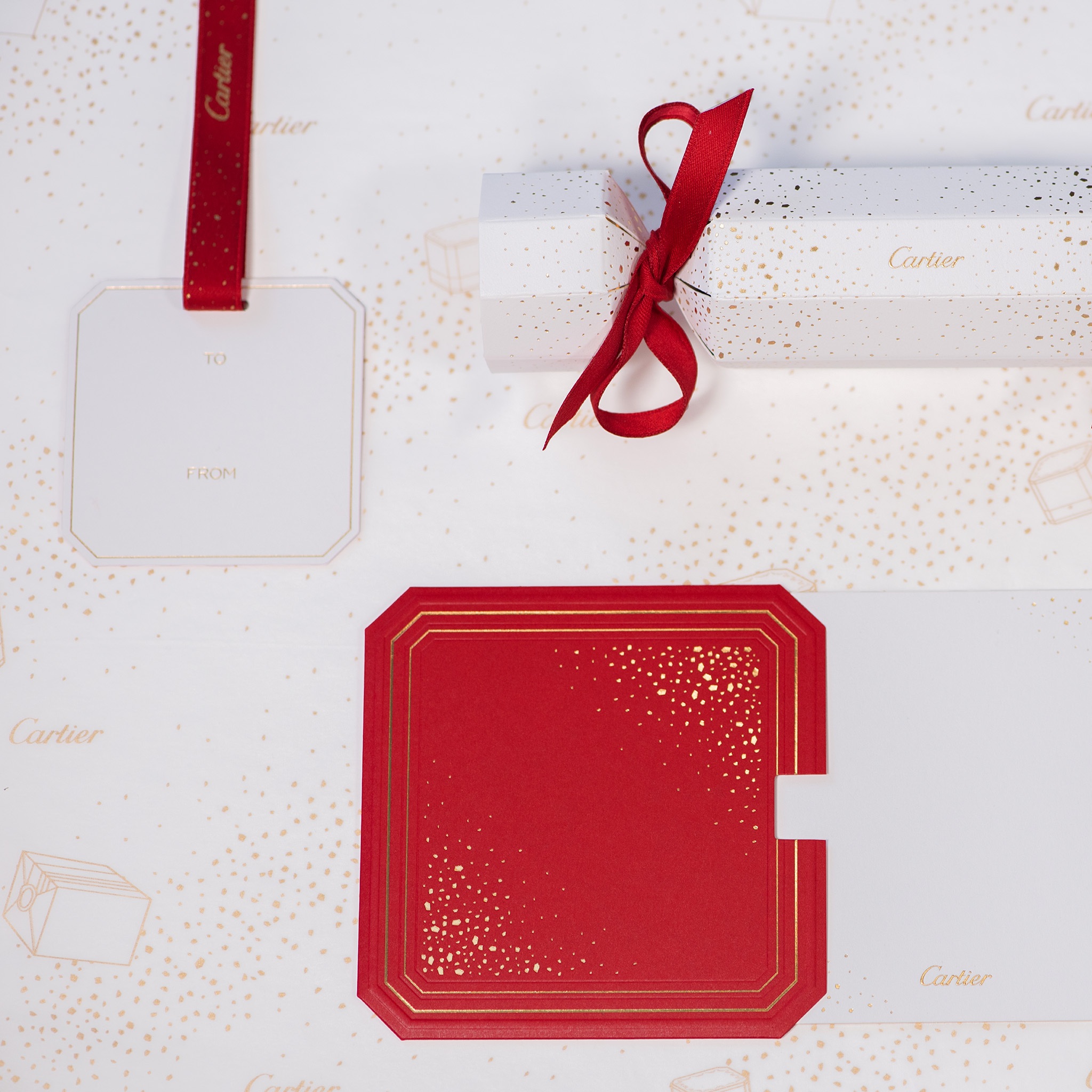 Cartier & Partisan du Sens, agence de design global. End of year activation.