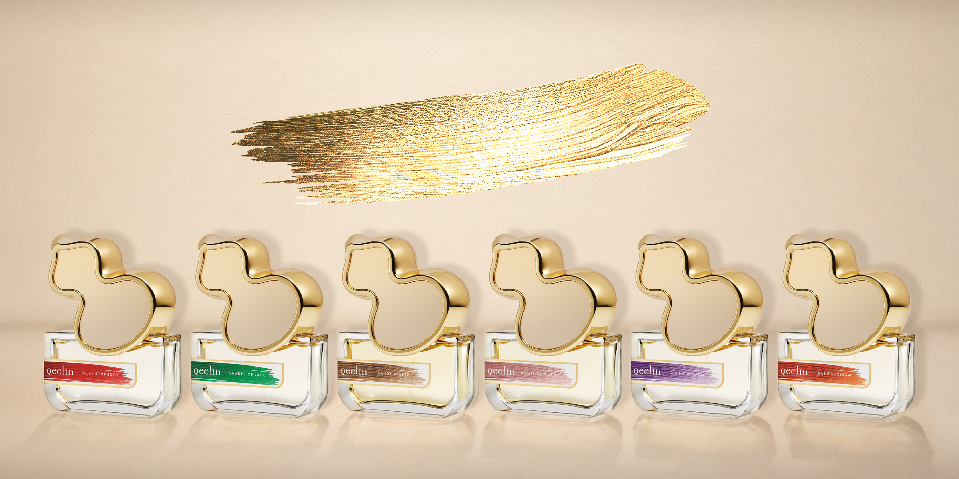 Partisan du Sens, global design agency collaborating with Qeelin on a perfume line creation.
